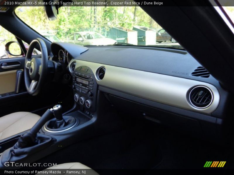 Dashboard of 2010 MX-5 Miata Grand Touring Hard Top Roadster