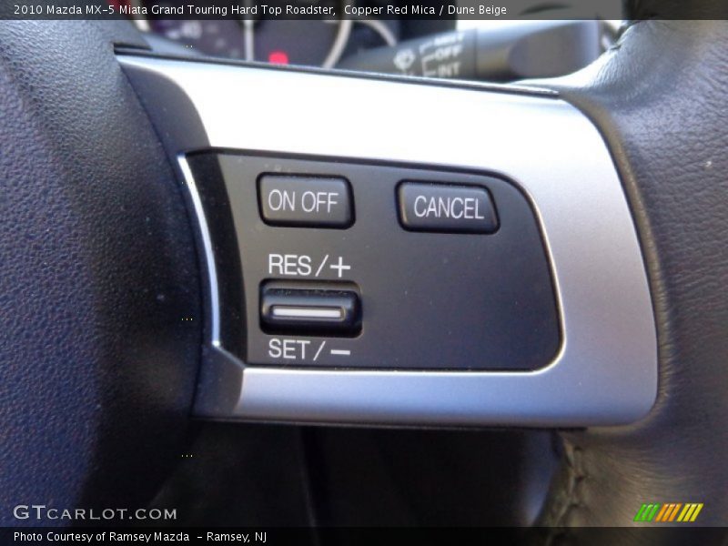 Controls of 2010 MX-5 Miata Grand Touring Hard Top Roadster