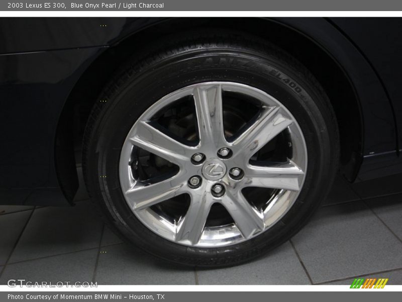 Blue Onyx Pearl / Light Charcoal 2003 Lexus ES 300