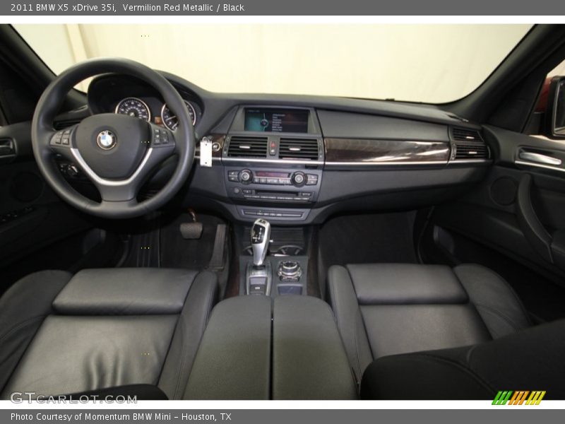 Vermilion Red Metallic / Black 2011 BMW X5 xDrive 35i