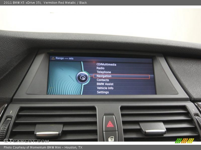 Vermilion Red Metallic / Black 2011 BMW X5 xDrive 35i