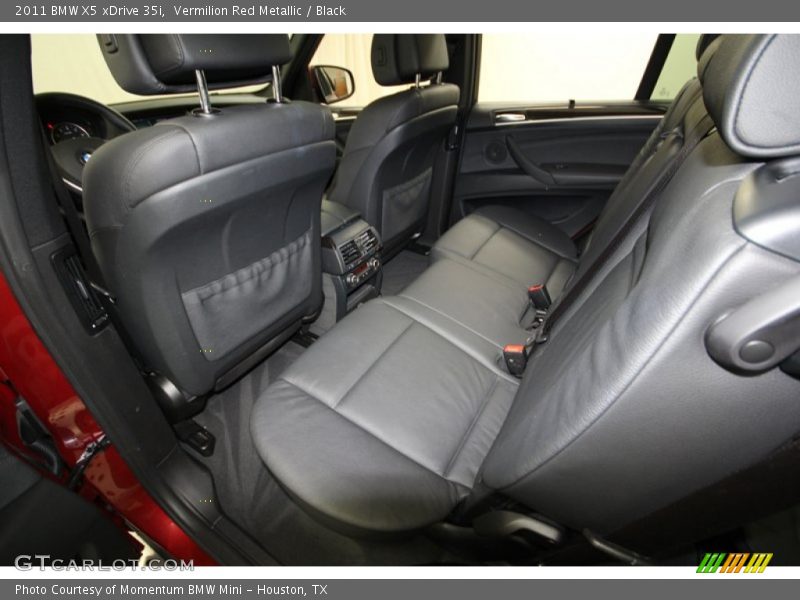 Vermilion Red Metallic / Black 2011 BMW X5 xDrive 35i