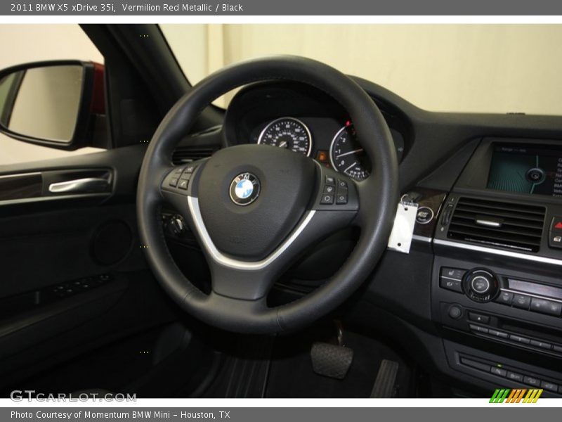 Vermilion Red Metallic / Black 2011 BMW X5 xDrive 35i