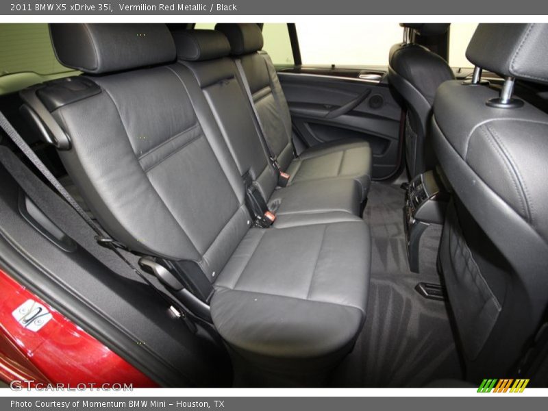 Vermilion Red Metallic / Black 2011 BMW X5 xDrive 35i