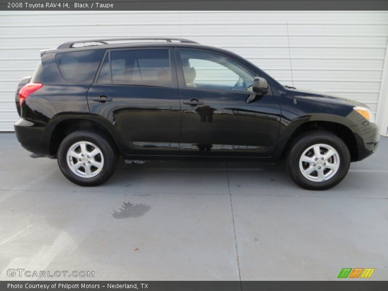 Black / Taupe 2008 Toyota RAV4 I4