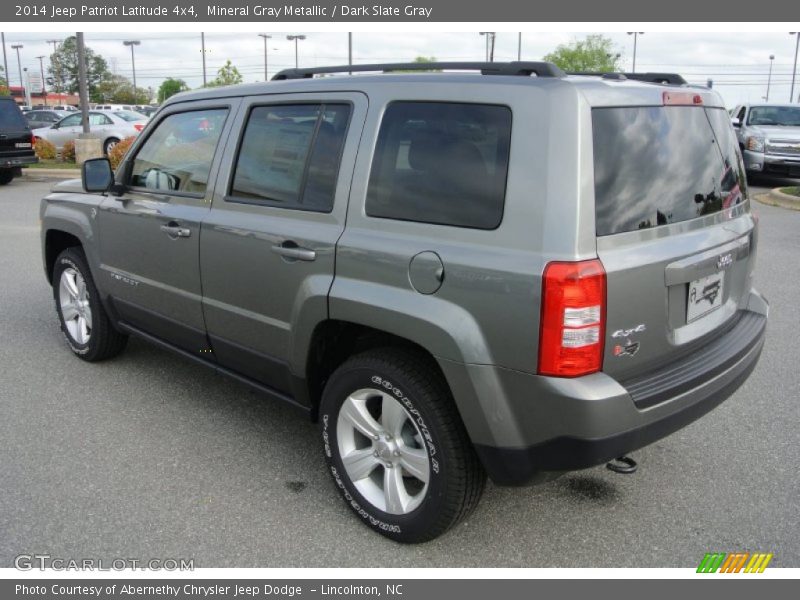 Mineral Gray Metallic / Dark Slate Gray 2014 Jeep Patriot Latitude 4x4