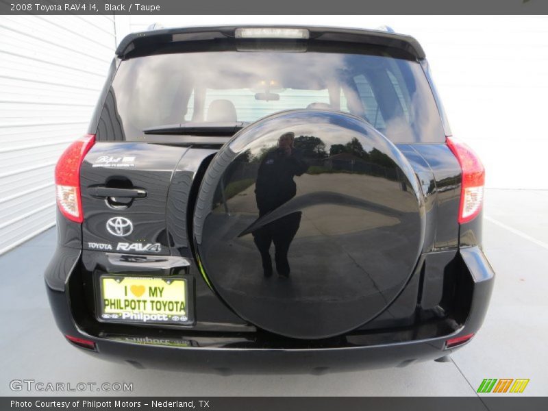 Black / Taupe 2008 Toyota RAV4 I4