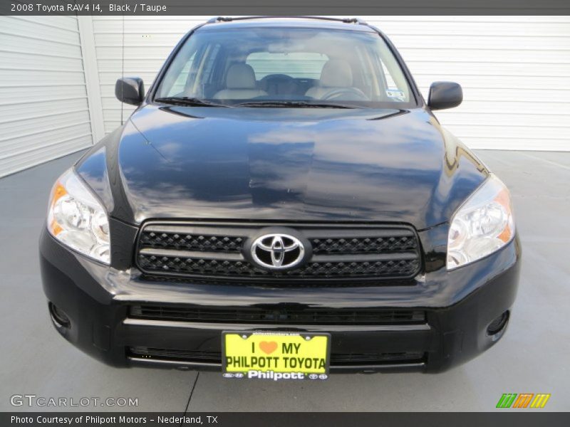 Black / Taupe 2008 Toyota RAV4 I4