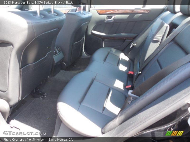 Black / Black 2013 Mercedes-Benz E 350 Sedan