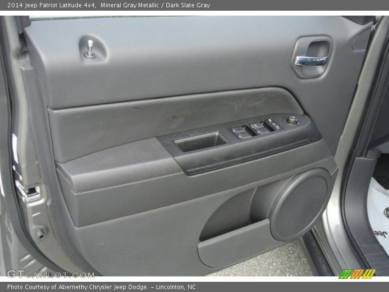 Mineral Gray Metallic / Dark Slate Gray 2014 Jeep Patriot Latitude 4x4