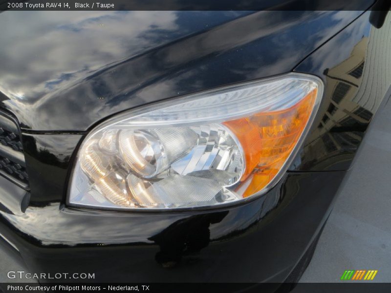 Black / Taupe 2008 Toyota RAV4 I4