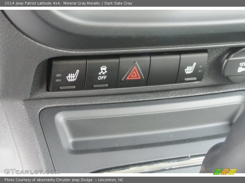 Mineral Gray Metallic / Dark Slate Gray 2014 Jeep Patriot Latitude 4x4