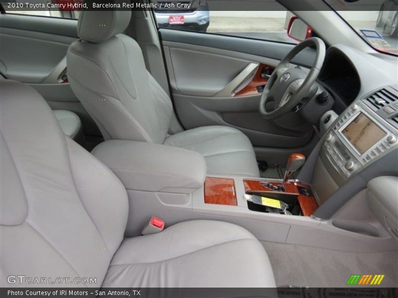 Barcelona Red Metallic / Ash Gray 2010 Toyota Camry Hybrid
