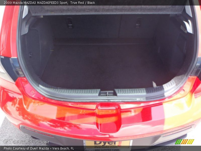 True Red / Black 2009 Mazda MAZDA3 MAZDASPEED3 Sport