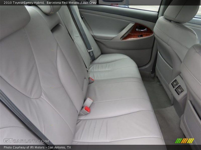 Barcelona Red Metallic / Ash Gray 2010 Toyota Camry Hybrid