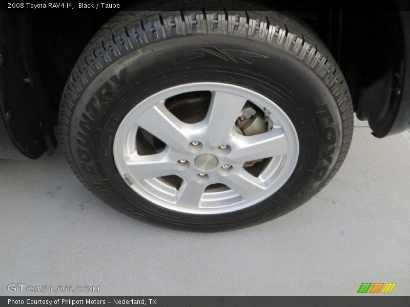 Black / Taupe 2008 Toyota RAV4 I4
