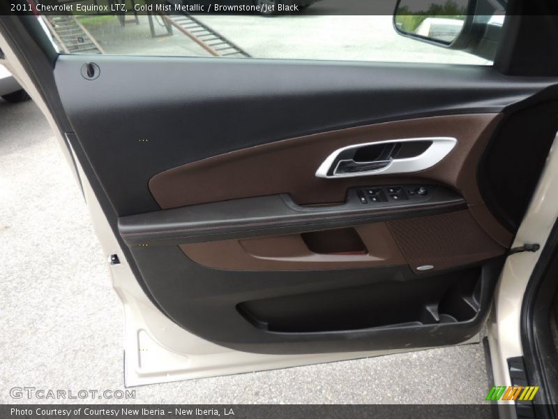 Gold Mist Metallic / Brownstone/Jet Black 2011 Chevrolet Equinox LTZ