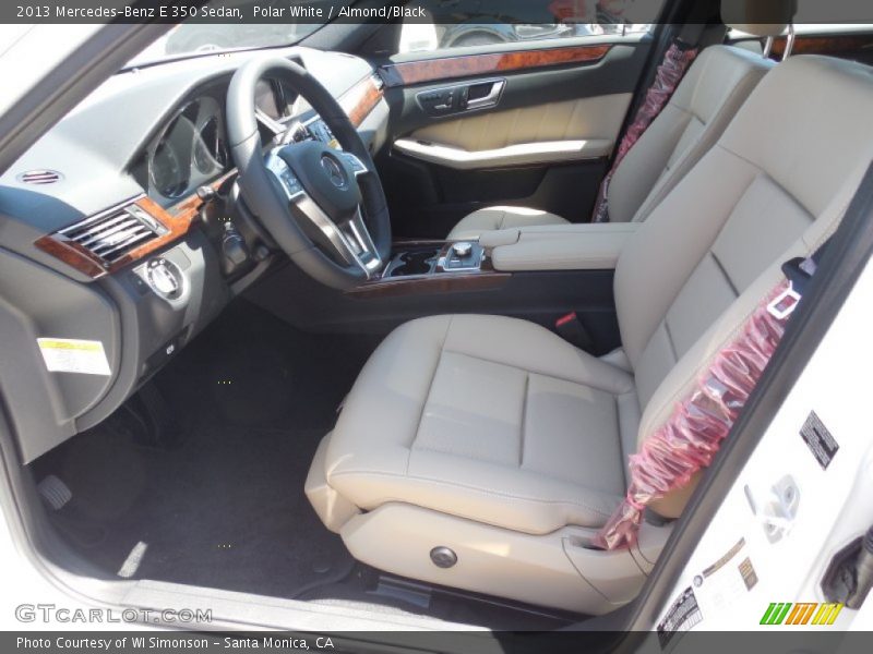 Polar White / Almond/Black 2013 Mercedes-Benz E 350 Sedan