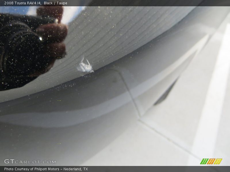 Black / Taupe 2008 Toyota RAV4 I4