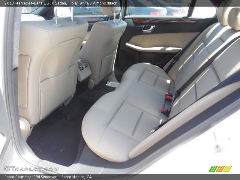 Polar White / Almond/Black 2013 Mercedes-Benz E 350 Sedan