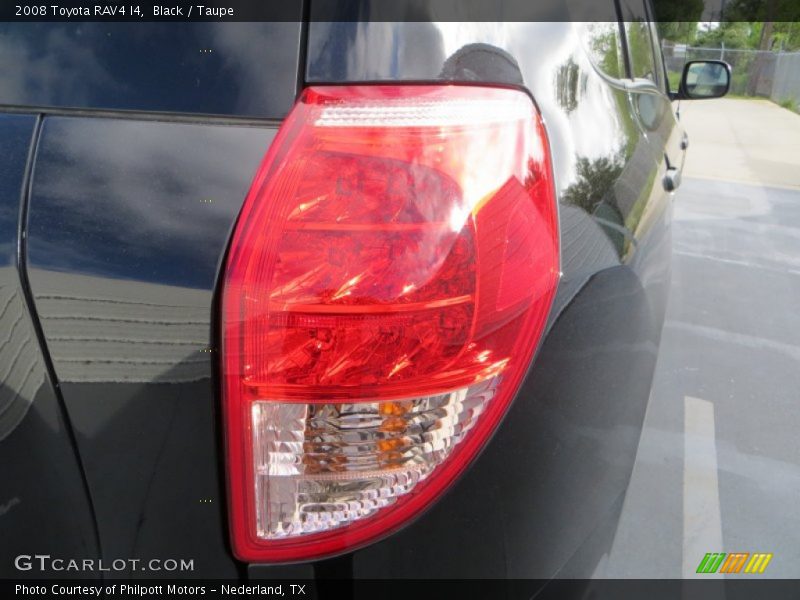 Black / Taupe 2008 Toyota RAV4 I4