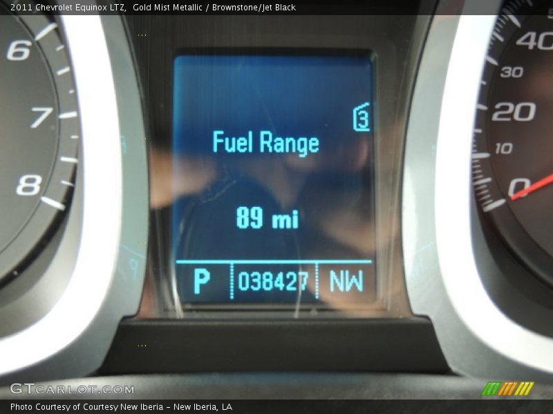 Gold Mist Metallic / Brownstone/Jet Black 2011 Chevrolet Equinox LTZ