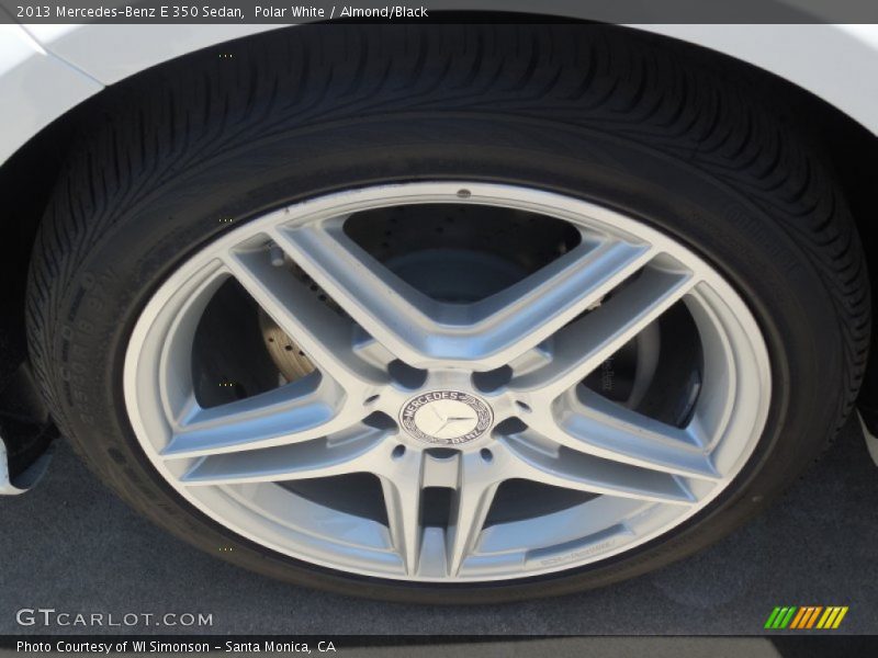 Polar White / Almond/Black 2013 Mercedes-Benz E 350 Sedan
