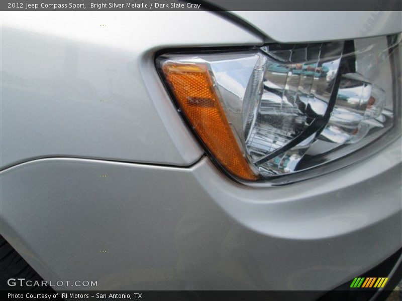 Bright Silver Metallic / Dark Slate Gray 2012 Jeep Compass Sport