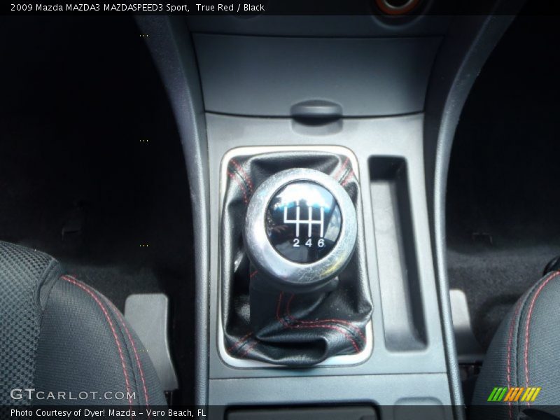 True Red / Black 2009 Mazda MAZDA3 MAZDASPEED3 Sport