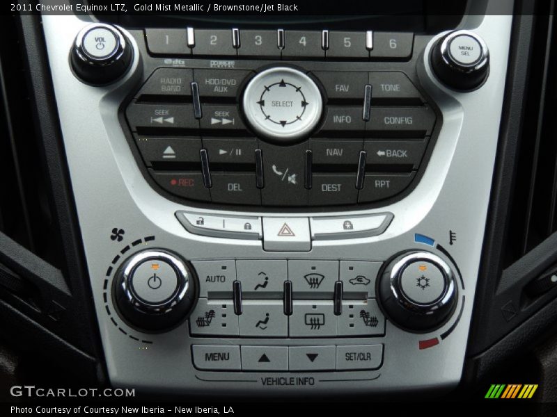Gold Mist Metallic / Brownstone/Jet Black 2011 Chevrolet Equinox LTZ