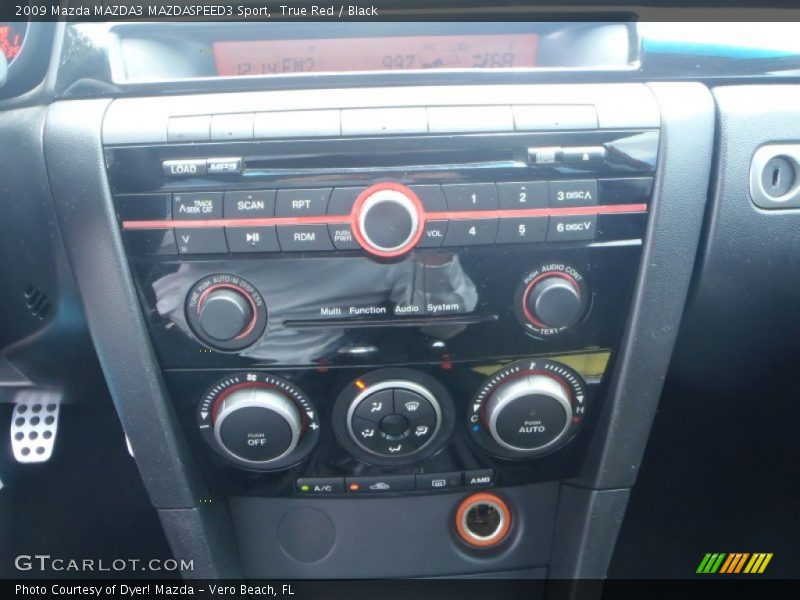 True Red / Black 2009 Mazda MAZDA3 MAZDASPEED3 Sport