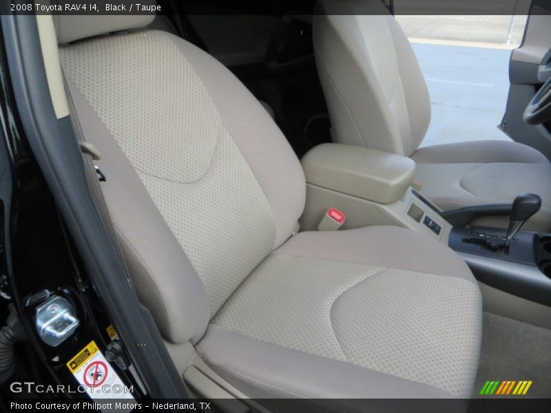 Black / Taupe 2008 Toyota RAV4 I4