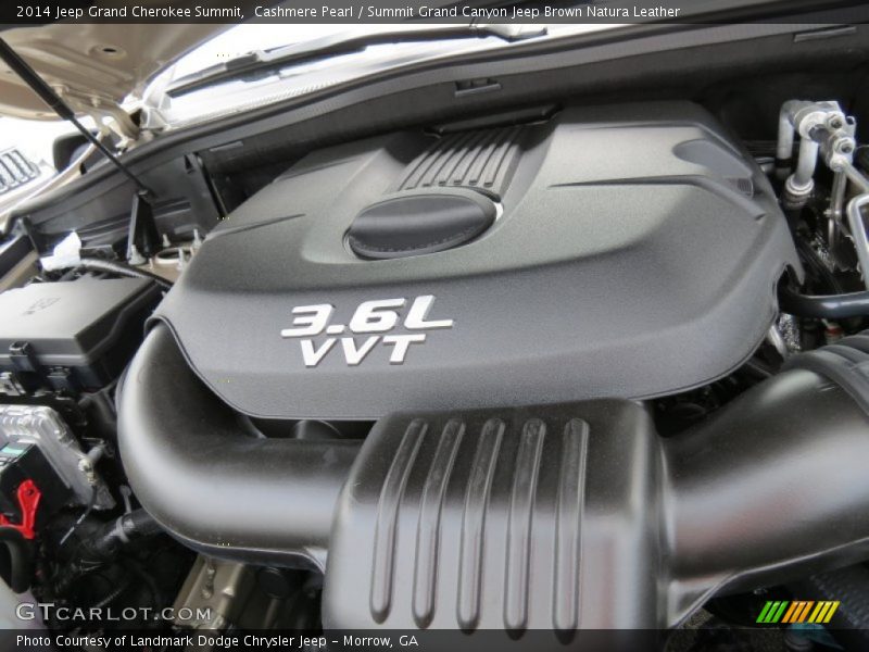  2014 Grand Cherokee Summit Engine - 3.6 Liter DOHC 24-Valve VVT Pentastar V6