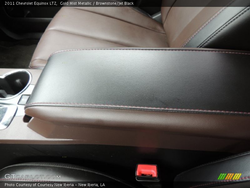 Gold Mist Metallic / Brownstone/Jet Black 2011 Chevrolet Equinox LTZ