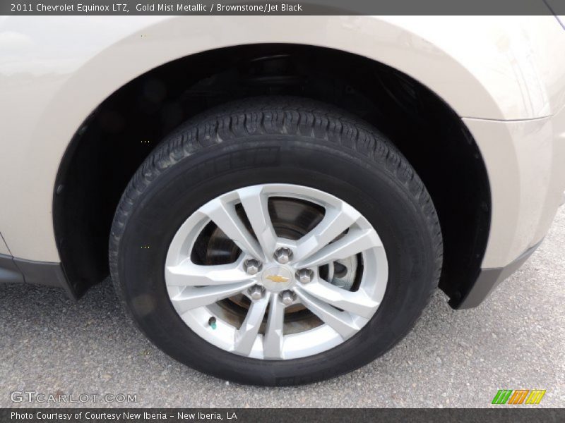 Gold Mist Metallic / Brownstone/Jet Black 2011 Chevrolet Equinox LTZ