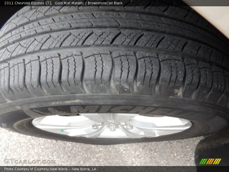 Gold Mist Metallic / Brownstone/Jet Black 2011 Chevrolet Equinox LTZ