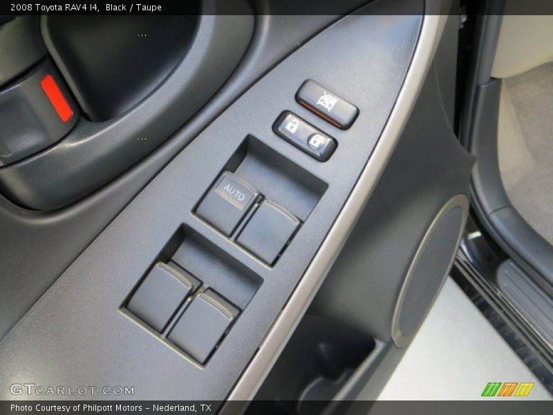 Black / Taupe 2008 Toyota RAV4 I4