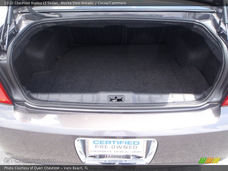 Mocha Steel Metallic / Cocoa/Cashmere 2010 Chevrolet Malibu LS Sedan