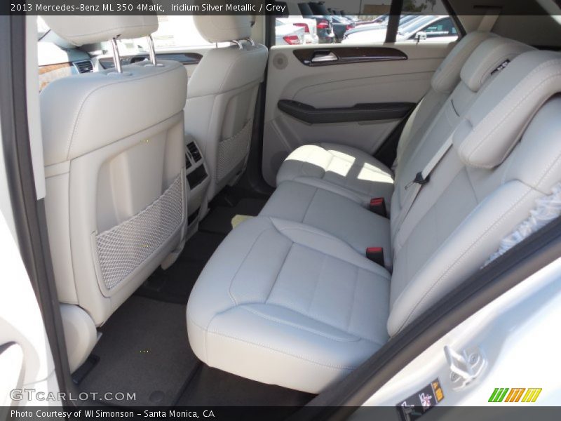 Iridium Silver Metallic / Grey 2013 Mercedes-Benz ML 350 4Matic