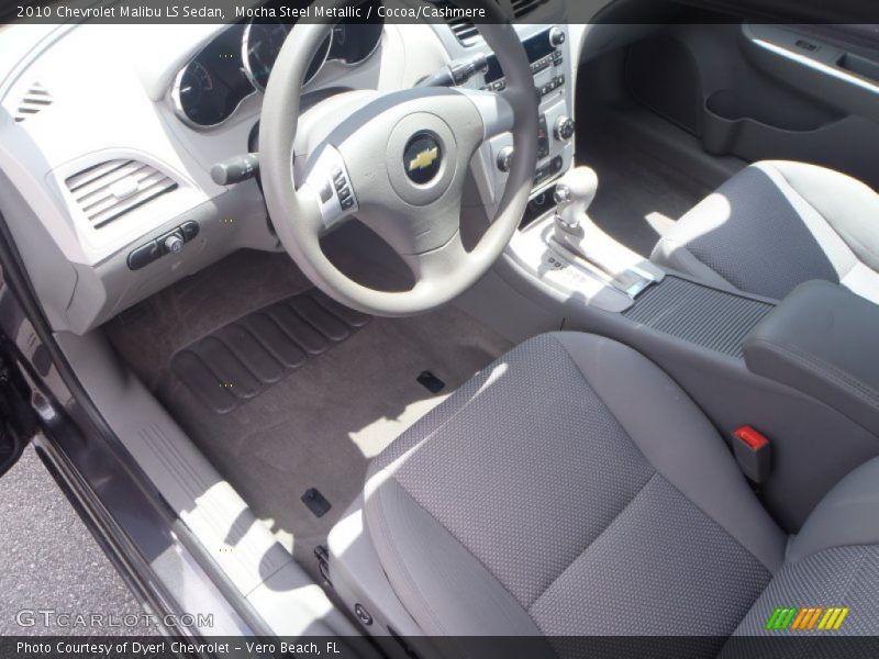 Mocha Steel Metallic / Cocoa/Cashmere 2010 Chevrolet Malibu LS Sedan