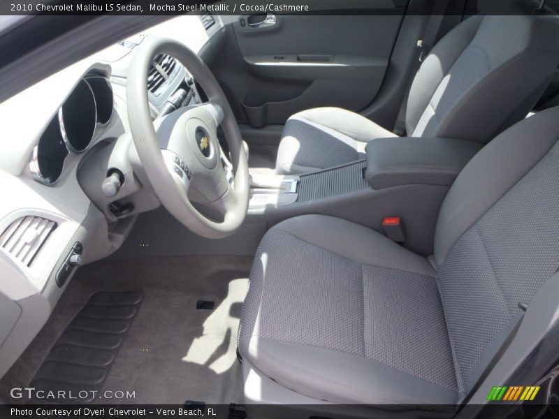 Mocha Steel Metallic / Cocoa/Cashmere 2010 Chevrolet Malibu LS Sedan