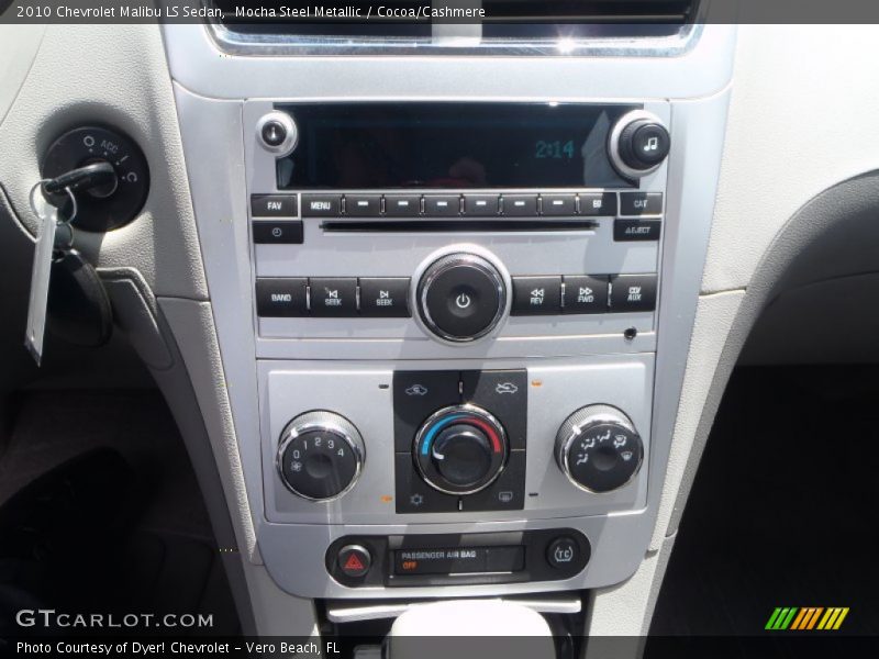 Mocha Steel Metallic / Cocoa/Cashmere 2010 Chevrolet Malibu LS Sedan