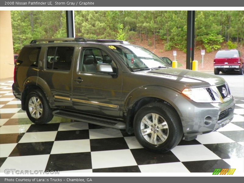 Storm Gray / Graphite 2008 Nissan Pathfinder LE