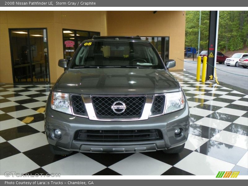 Storm Gray / Graphite 2008 Nissan Pathfinder LE