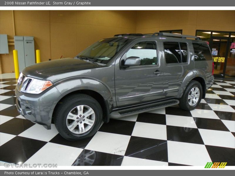 Storm Gray / Graphite 2008 Nissan Pathfinder LE