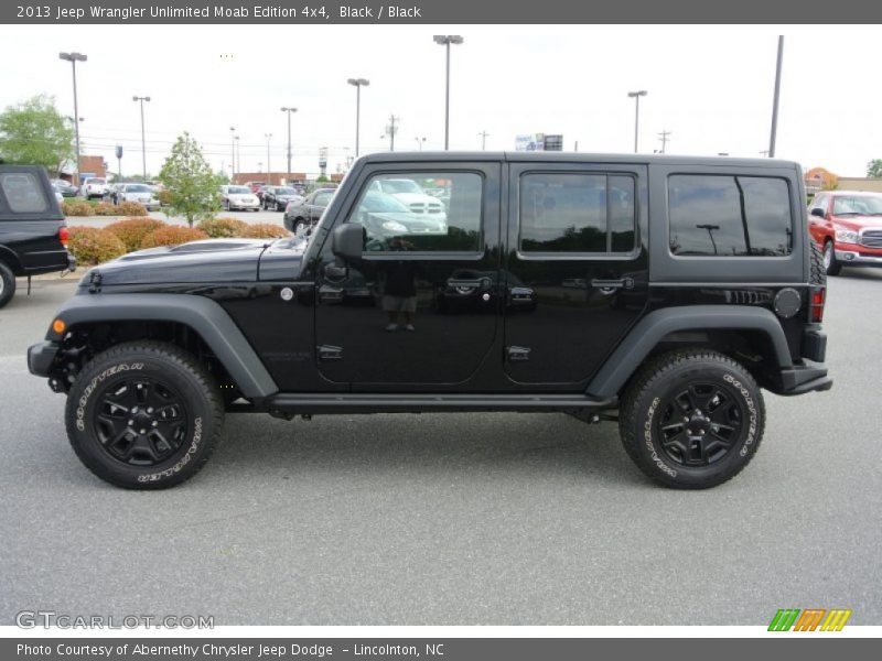  2013 Wrangler Unlimited Moab Edition 4x4 Black