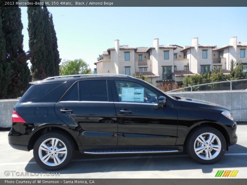 Black / Almond Beige 2013 Mercedes-Benz ML 350 4Matic