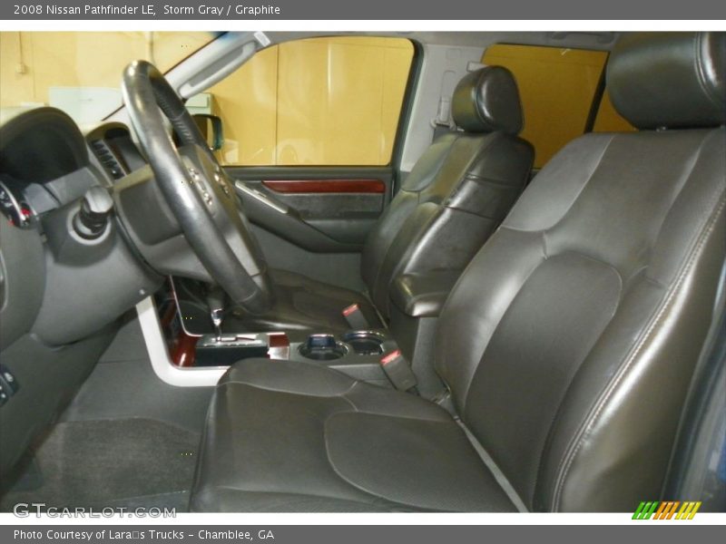 Storm Gray / Graphite 2008 Nissan Pathfinder LE