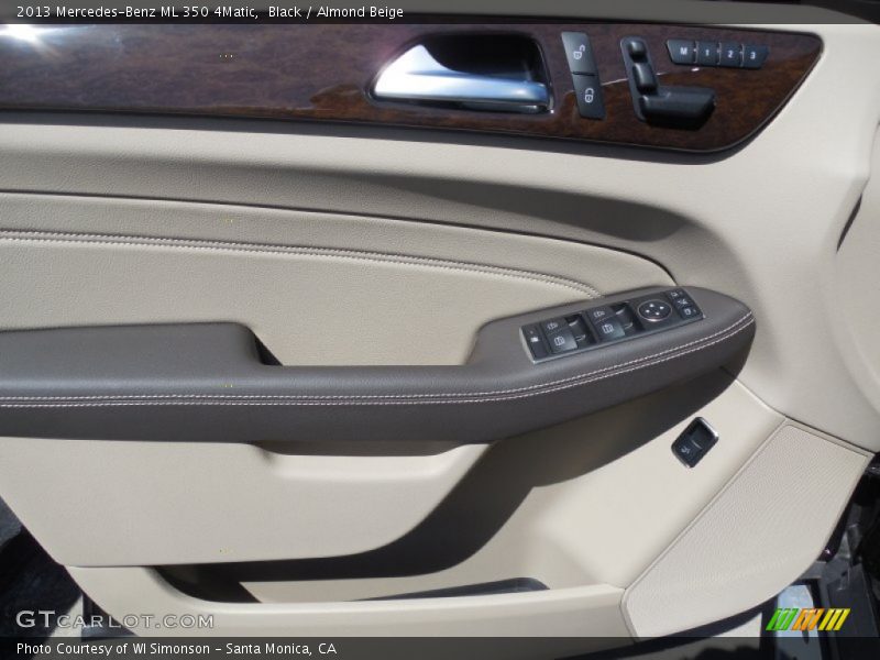 Black / Almond Beige 2013 Mercedes-Benz ML 350 4Matic