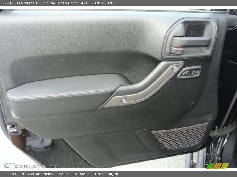 Door Panel of 2013 Wrangler Unlimited Moab Edition 4x4